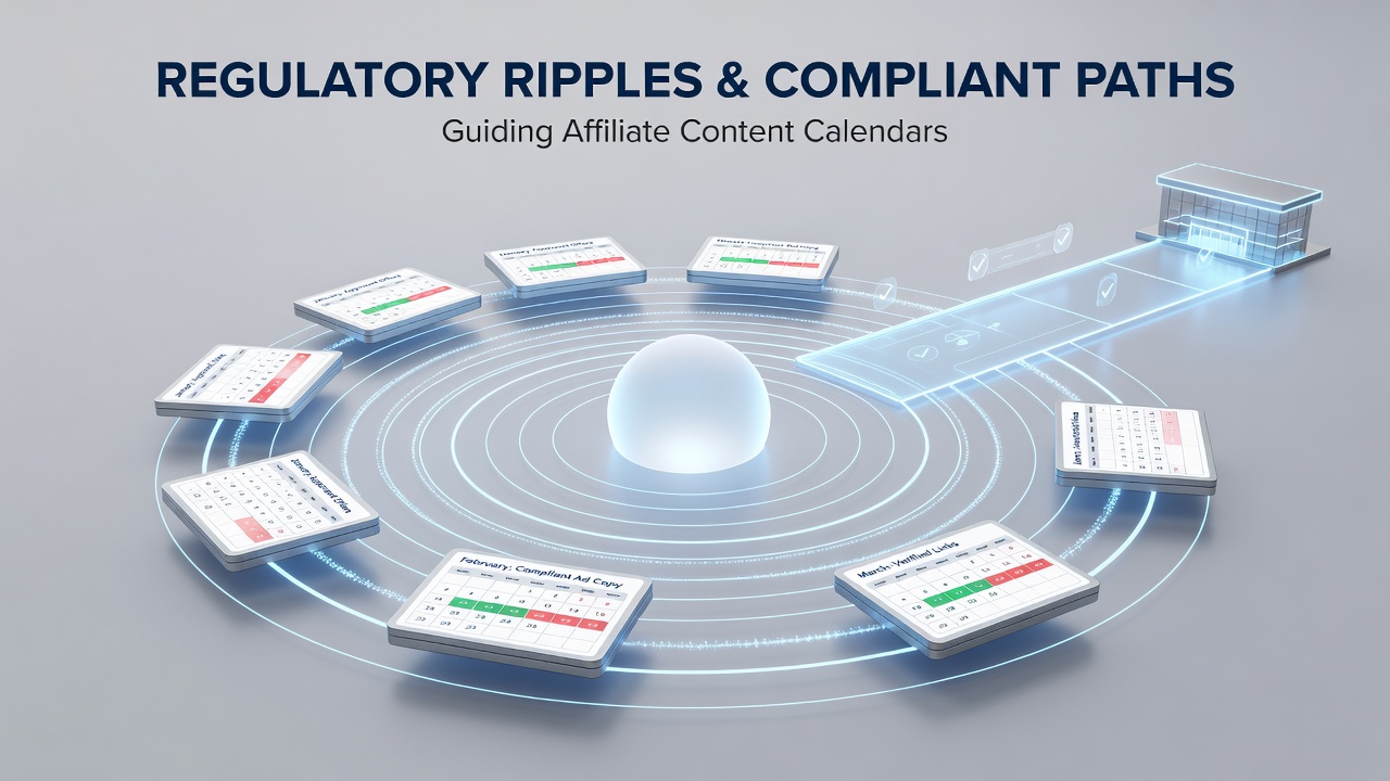 Content planning session where affiliate strategists adjust calendars to meet compliance requirements for casino discovery in regulated regions