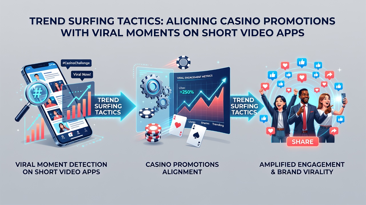 Marketing team reviewing analytics dashboard for viral casino promotions on mobile devices